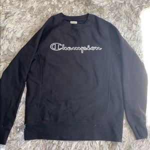 Black Champion Sweater